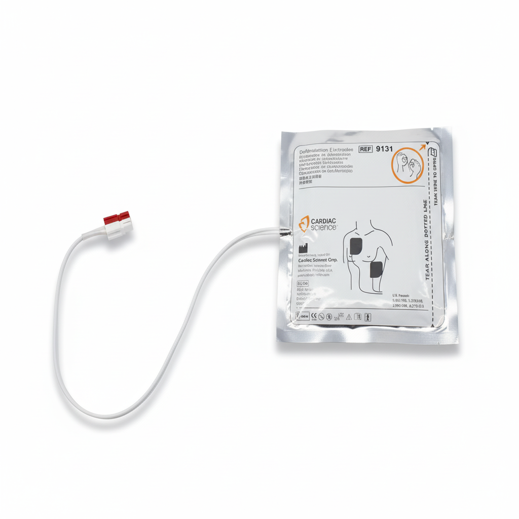 G3 Defib Pads (Cardiac Science) - Single Pair adult Intellisense defibrillation pads for AED first aid supplies.