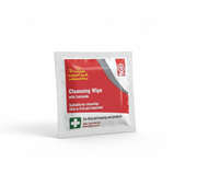 Antiseptic Cleansing Wipe in single-use packet for hygienic skin cleansing in first aid and wound care by St John WA
