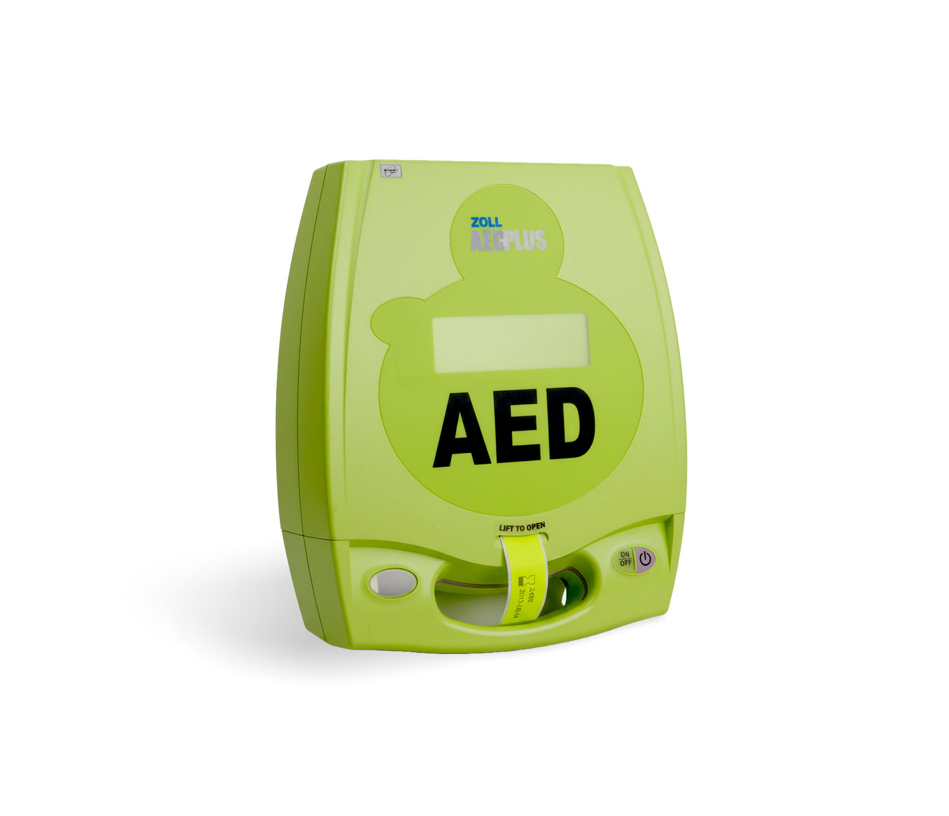 ZOLL AED Plus defibrillator device with Real CPR Help technology for effective emergency first aid response