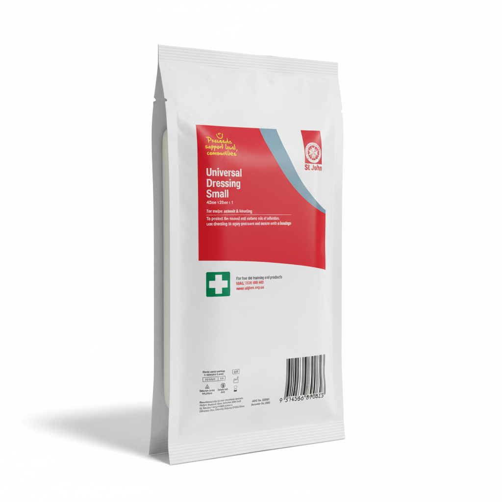 Universal Dressing sterile thick cotton wound dressing for bleeding control and protection in first aid supplies packaging