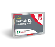 Small Emergency First Aid Kit by St John WA with compact first aid supplies and quick reference guide for emergencies