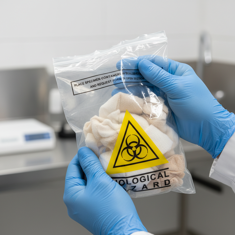 Biohazard disposal and safety equipment