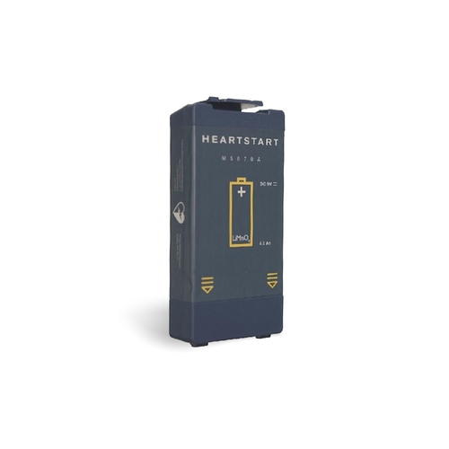 Philips HS1 & FRX Defibrillator Battery - Single for AED devices, ensuring reliable power for emergency first aid supplies.