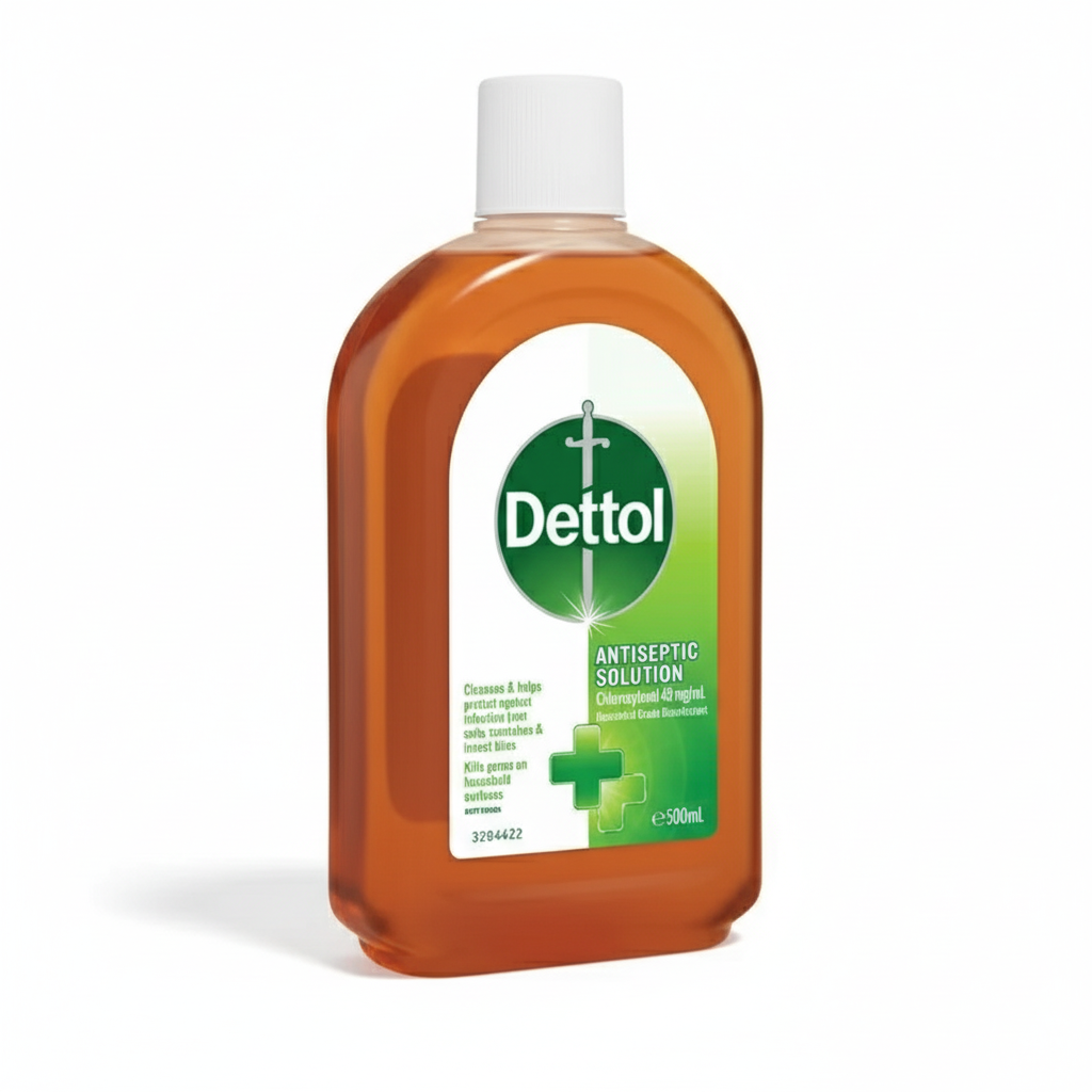 Dettol Antiseptic Liquid antiseptic solution bottle for skin and household surface protection against germs and infections