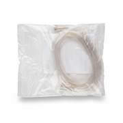 Oxygen Therapy Tubing For Mask (3 meters) coiled inside clear sealed plastic packaging for medical oxygen use