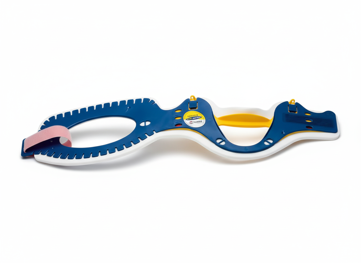 Stifneck Collar Brace (Adjustable) - Single designed for cervical spine support during first aid and spinal care protocols