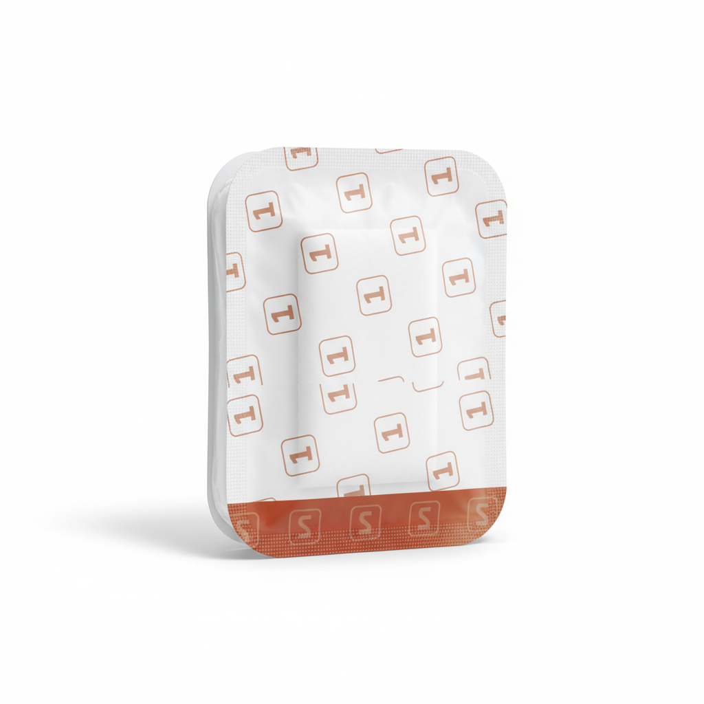 Leukomed T Plus Dressing transparent waterproof wound dressing in sealed packaging for first aid supplies.