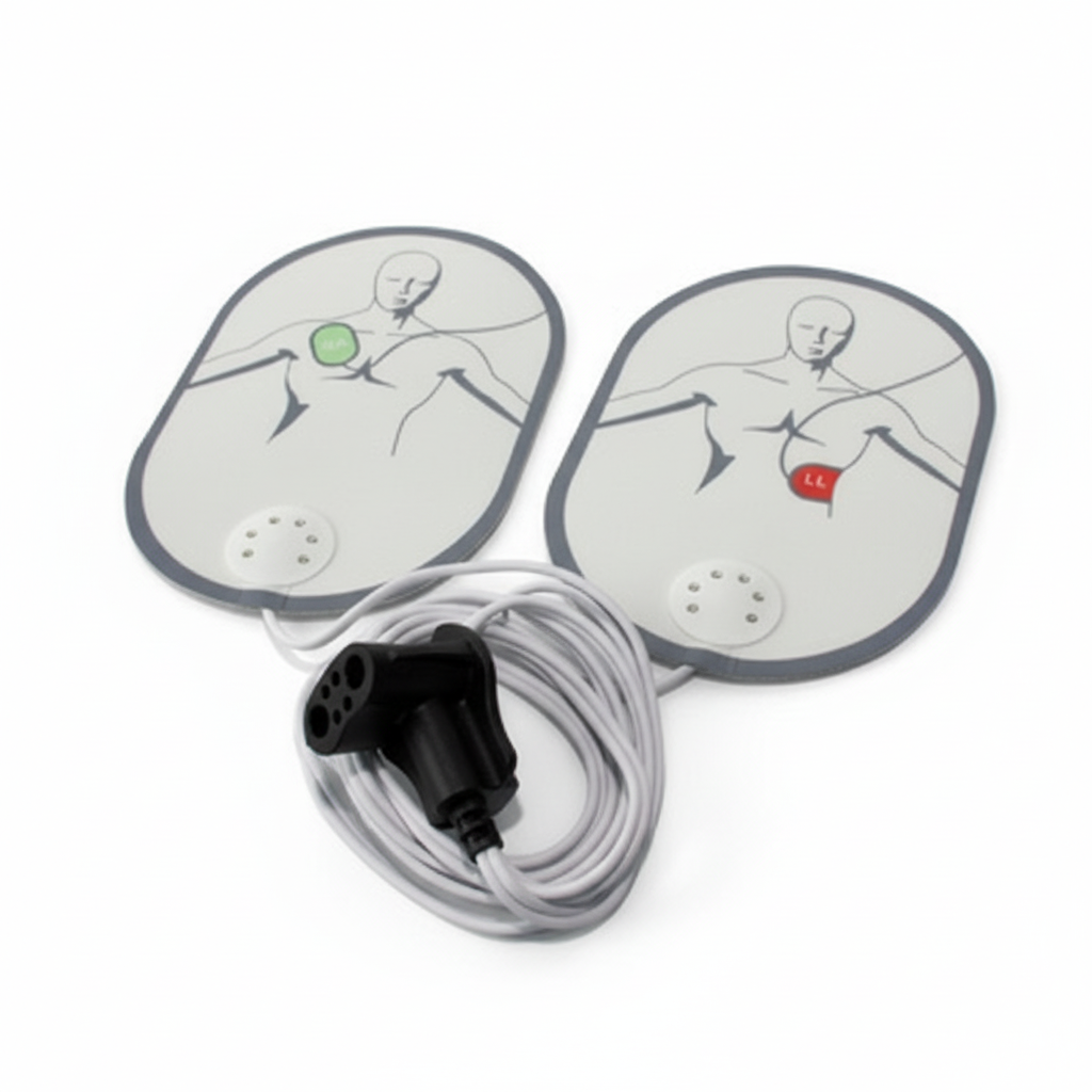 Mediana A10 Defib Pads (Adult) - 1 Pair for defibrillators, essential first aid supplies for emergency heart care.