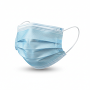 ProShield Surgical Face Masks (Level 2) - Box of 50 soft fluid-resistant surgical masks with triple pleat design and ear loops