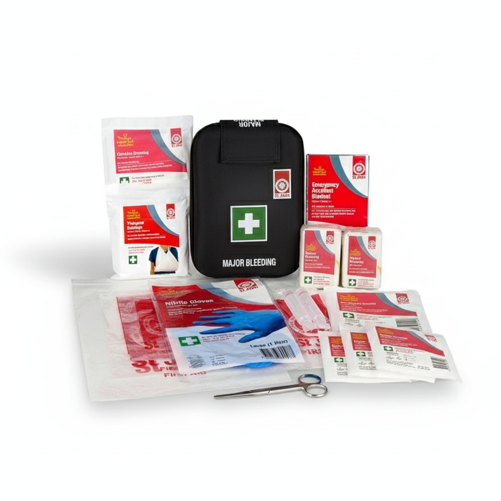 Scissors Bleed Major Bleeding First Aid Module Trauma Response | St John WA