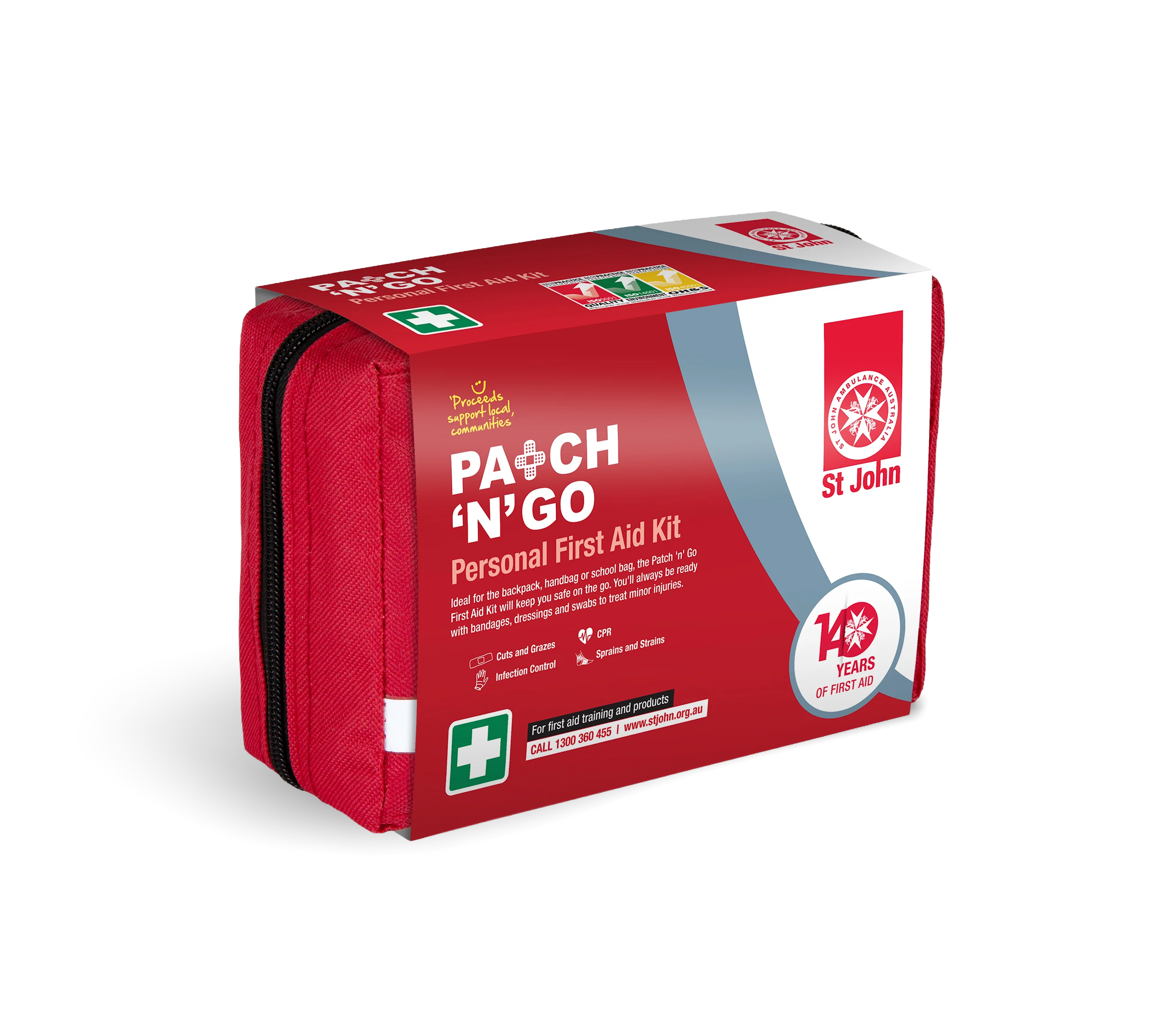Patch 'n' Go (Personal) First Aid Kit – St John WA