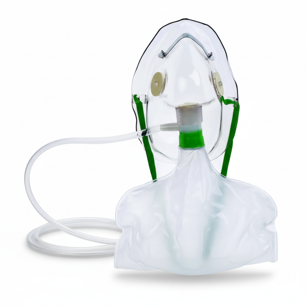 Oxygen Mask (High Concentration) with Tubing - Adult – St John WA