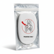 Defibrillator Trainer Pads (Adult) To Suit 4944 - 1 pair in packaging for adult CPR training with clear placement guide