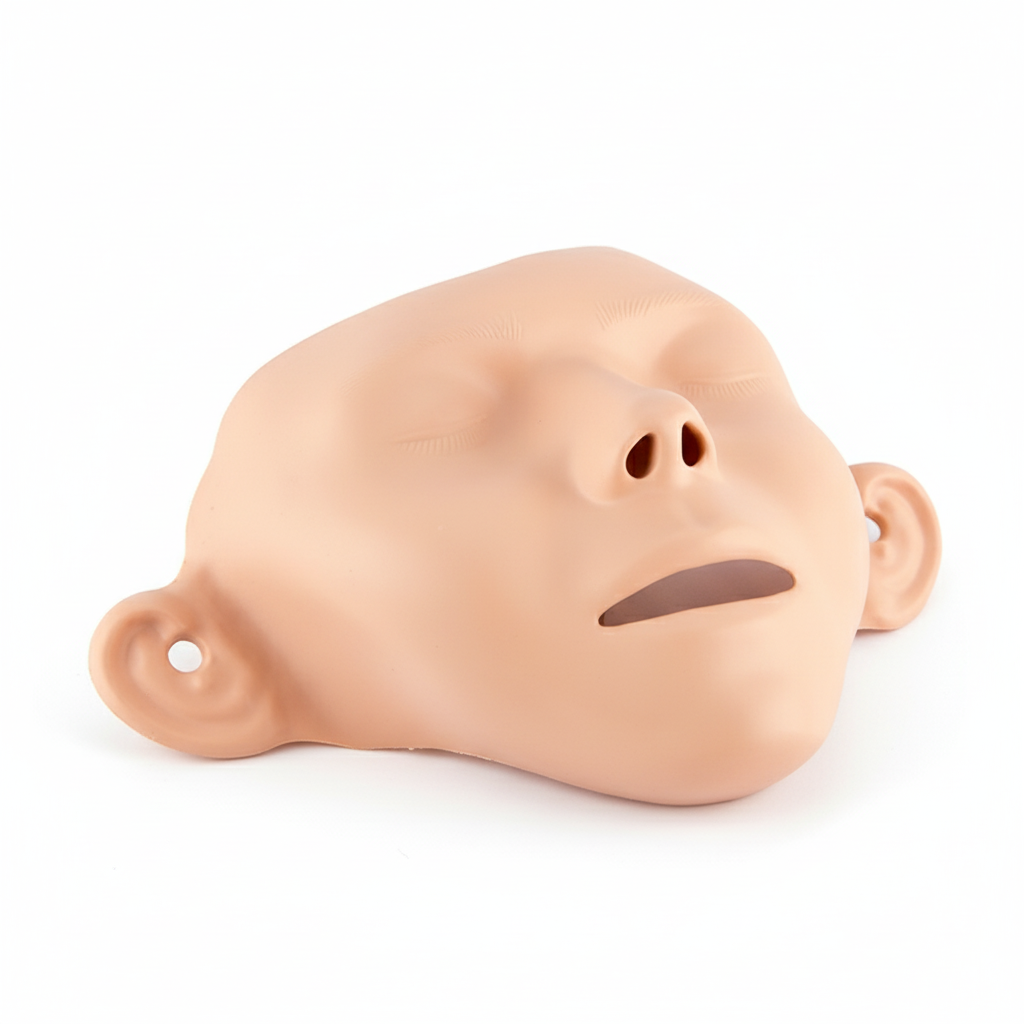 Laerdal Manikin Face Skin (Suits Little Anne and Resusci Anne) - 6 Pack replacement face skins for first aid training manikins.