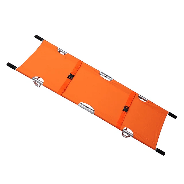 Dual Fold Medical Stretcher
