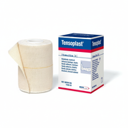 Tensoplast (Elastic Adhesive) Bandage - Roll with strong compression, cotton construction, and water-repellent adhesive support