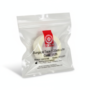 Surgical Tape by St John WA, gentle white paper tape for sensitive skin, ideal for first aid supplies and wound care.