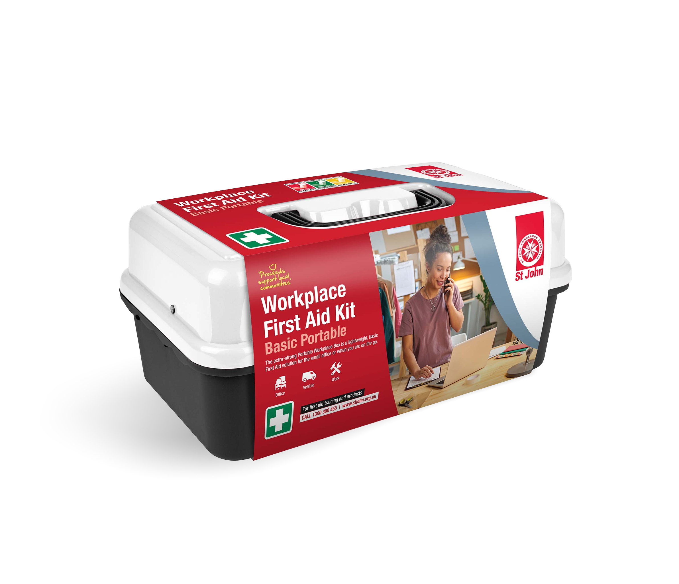 Workplace First Aid Kit (Basic Portable)