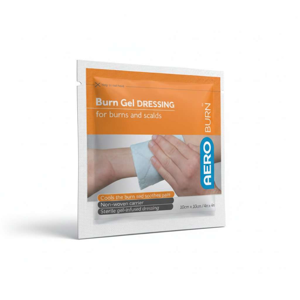 AeroBurn Burn Gel Dressing - Single