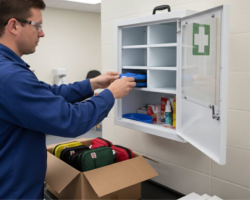 Simple module replacement restocking