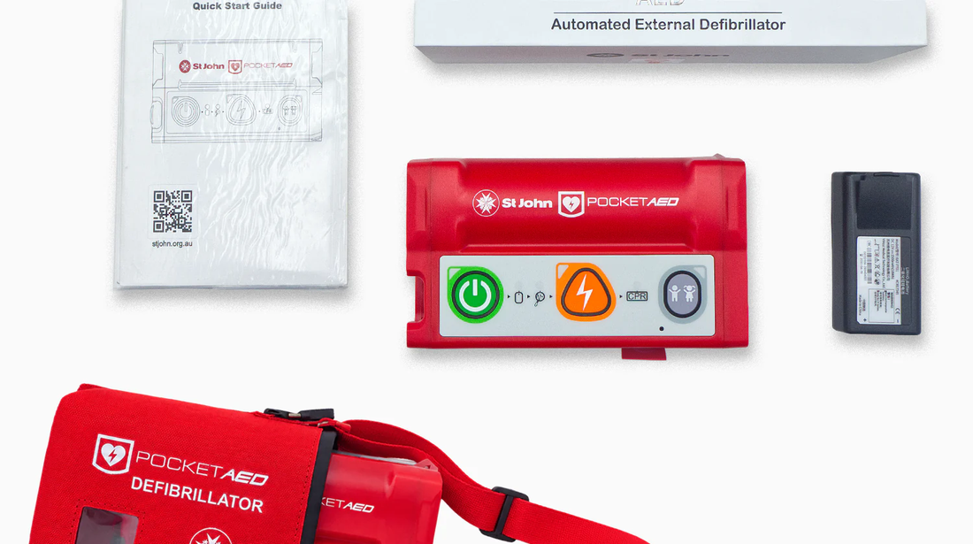 P3 Pocket AED | Semi-Automatic Defibrillator | St John WA