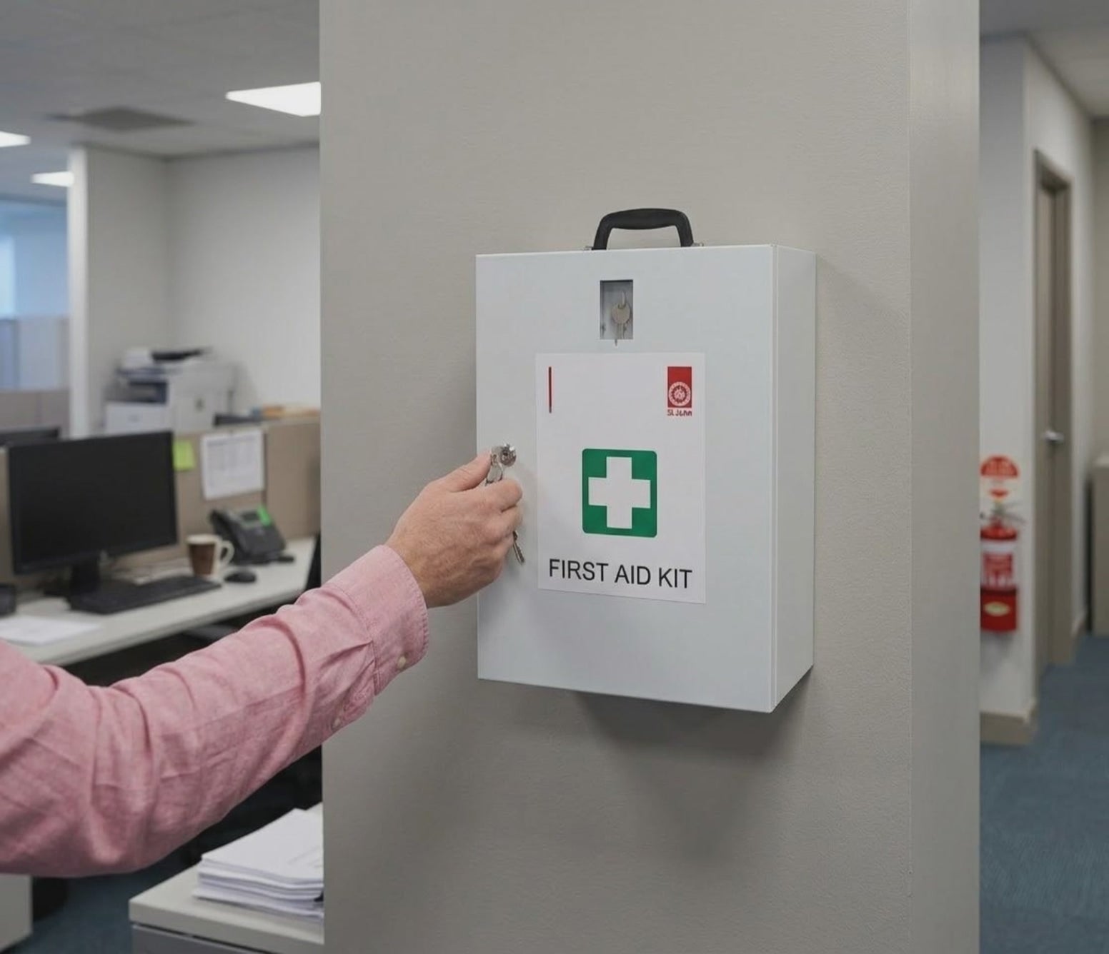 Load video: Low Risk Workplace First Aid Kit