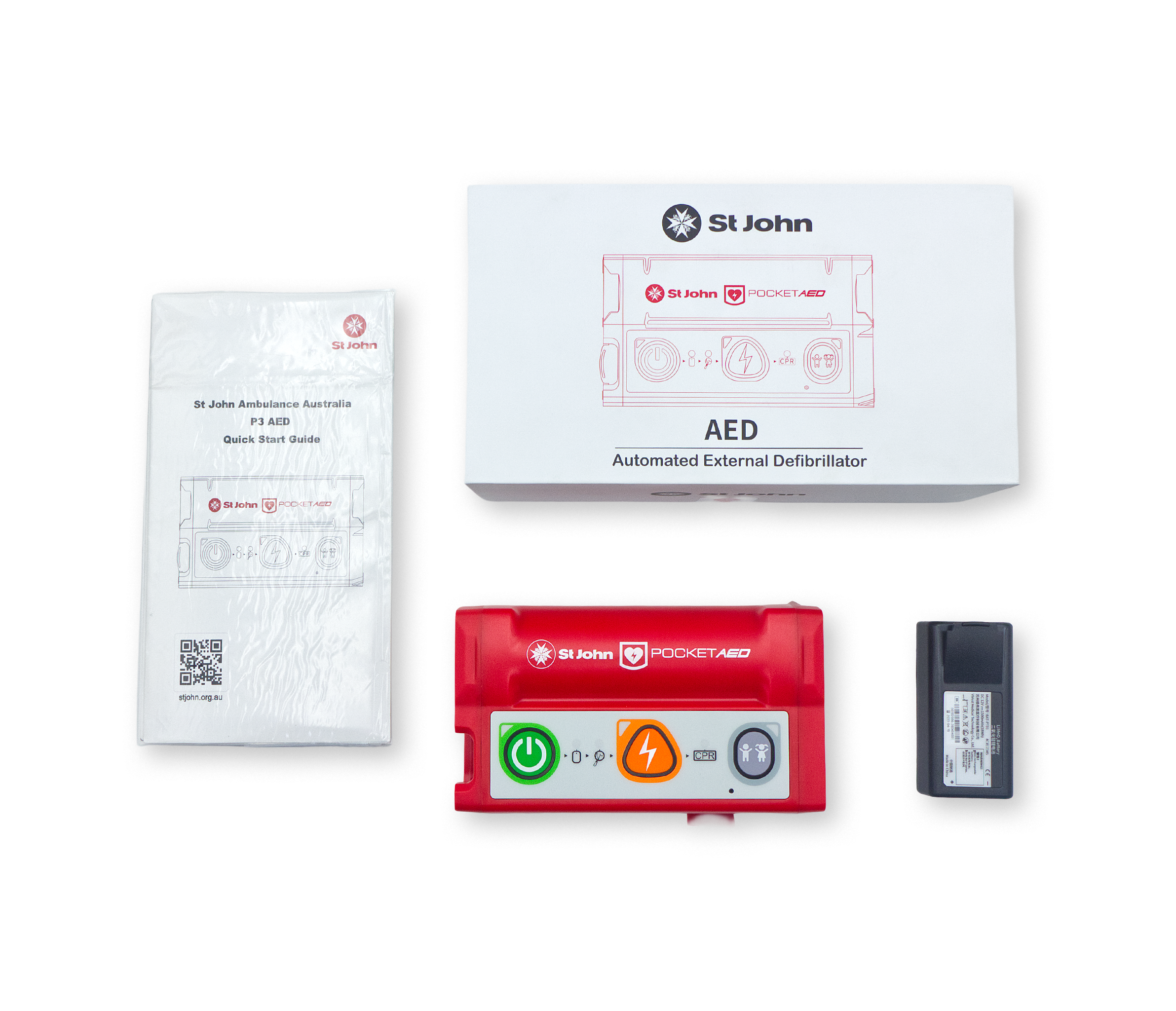 St John P3 Pocket AED